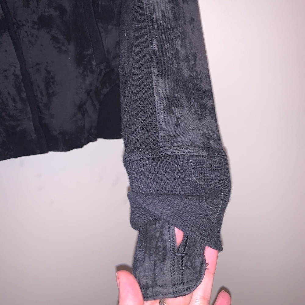 Lululemon To Class Jacket Deep Coal Black Tie Dye - Picture 7 of 8